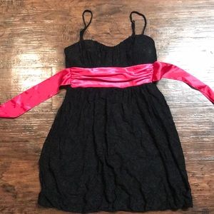 Lace mini dress